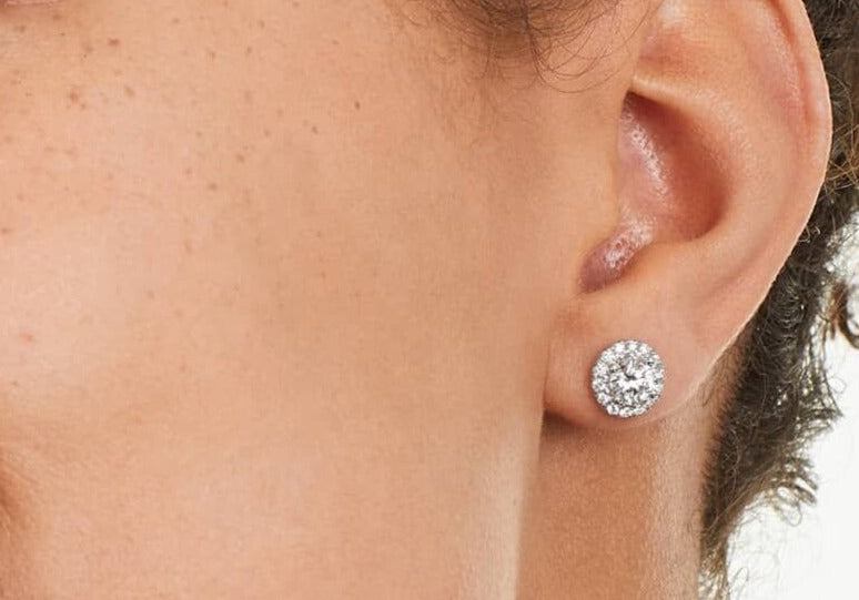 Tanisy Exquisite Moissanite Stud Earrings