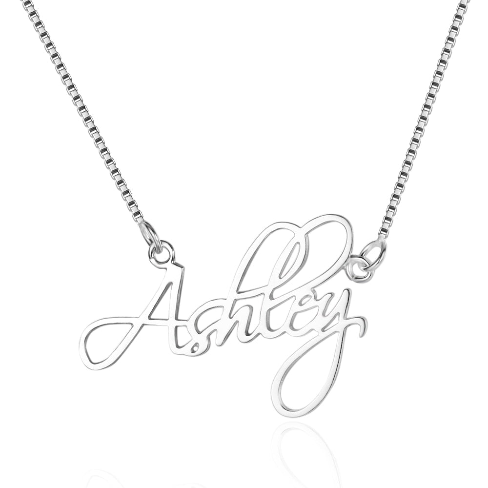 Personalized Name Necklace Pendant