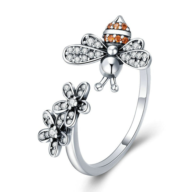 Story of the Bee Adjustable Ring
