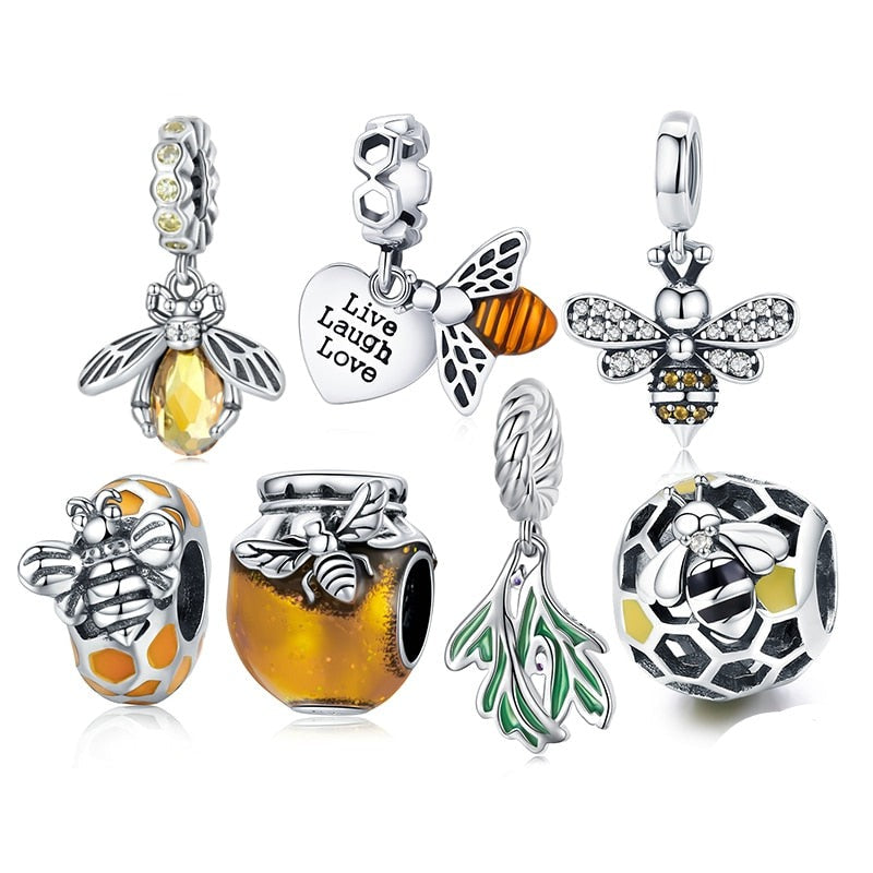 Delicate Bee Series Charm Collection