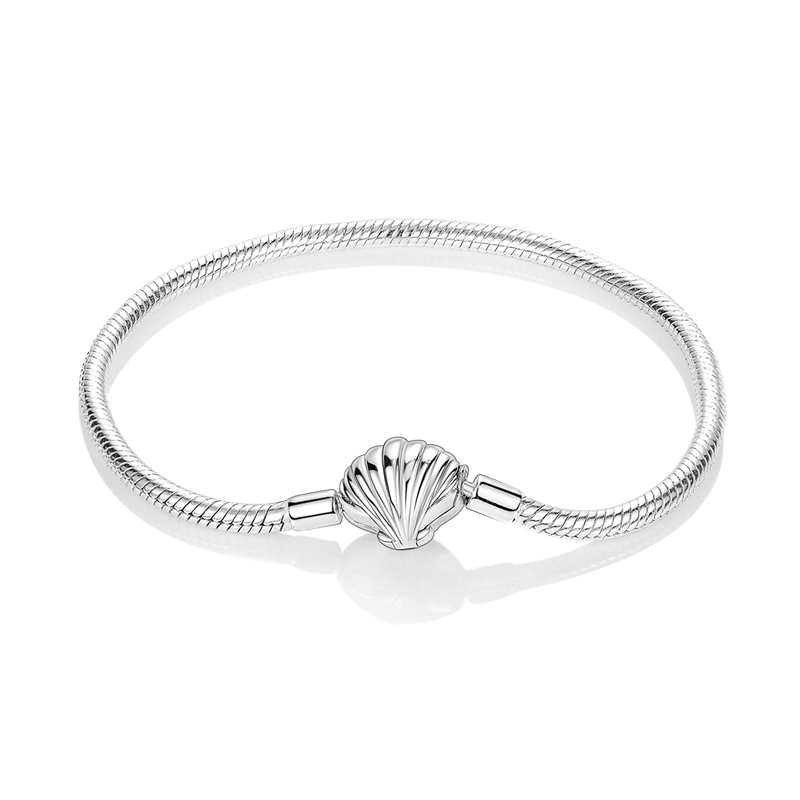Seashell Clasp Snake Chain Bracelet Bracelet