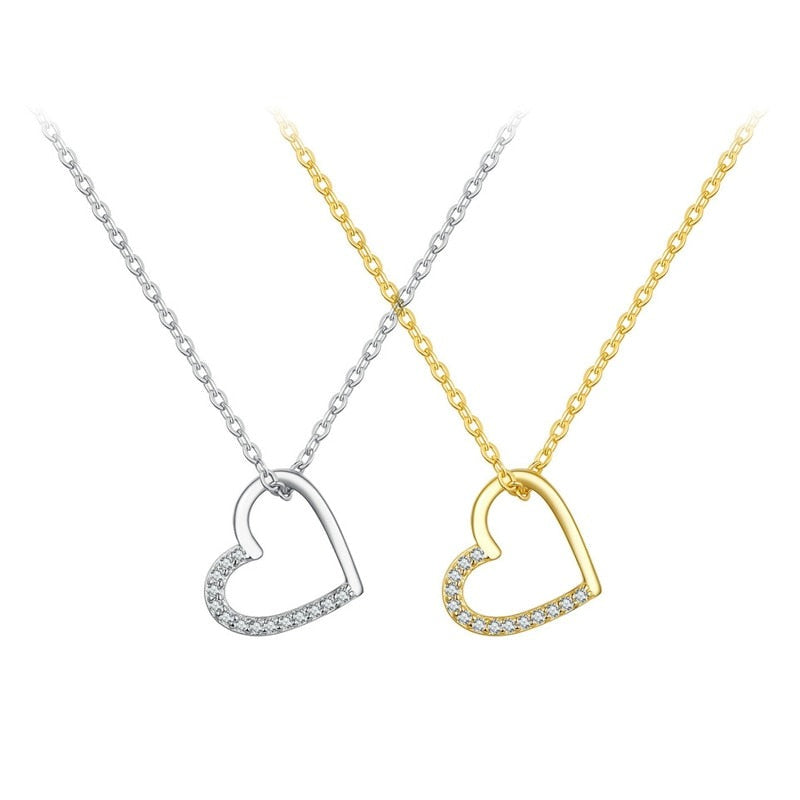 The Shape of Love Pendant Necklace